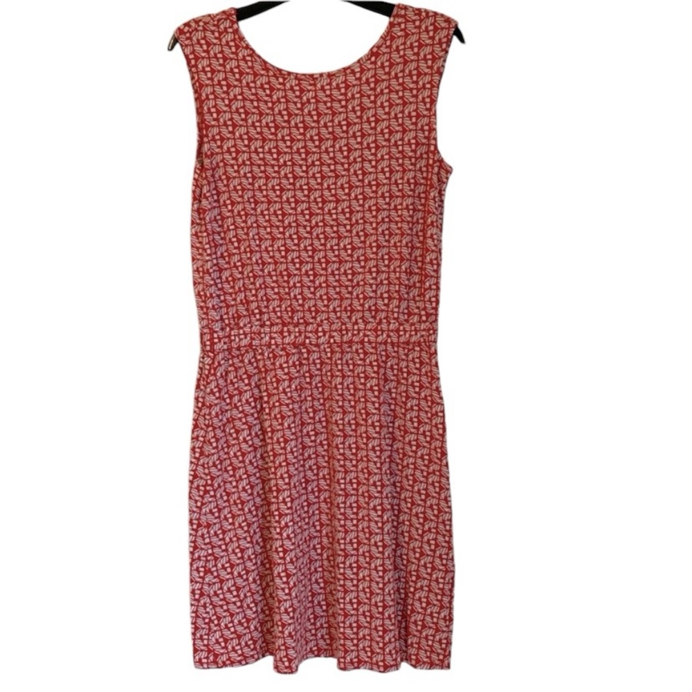 Athleta Sleeveless Silk Blend Above Knee Dress. Crisscross Back. Sz. S